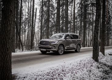 Доспехи великана: первый тест-драйв обновленного Infiniti QX80