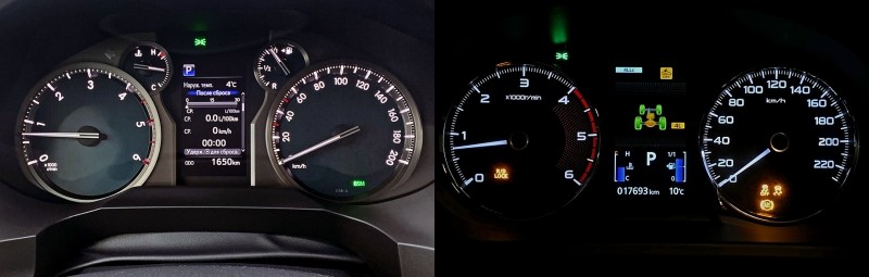 Обгоняем Pajero Sport на&nbsp;рамнике Toyota Land Cruiser Prado