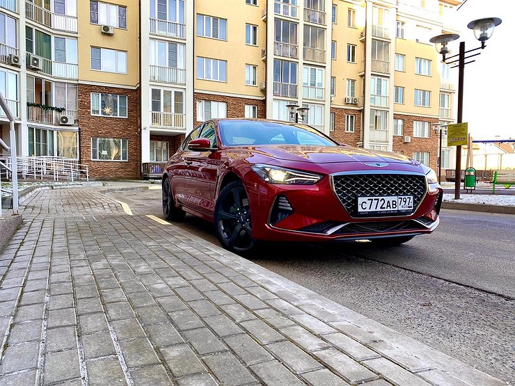 В трехмерном формате: тест-драйв обновленного Genesis G70