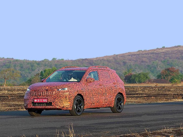 Новейший кроссовер Skoda вышел на испытания