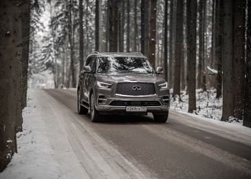 Доспехи великана: первый тест-драйв обновленного Infiniti QX80