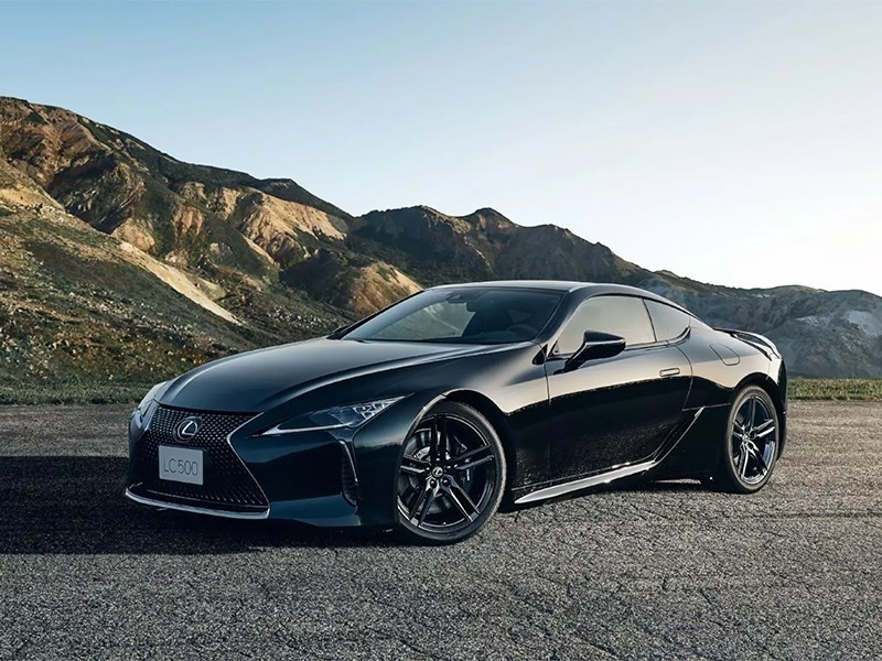 Представлен ультра-черный Lexus LC500 1 Представлен ультра-черный Lexus LC500