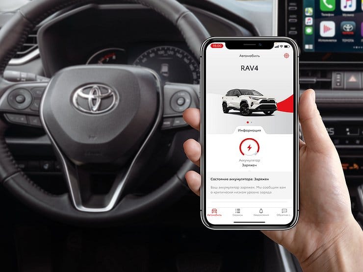 В России начали продавать «подключенные» автомобили Toyota и Lexus