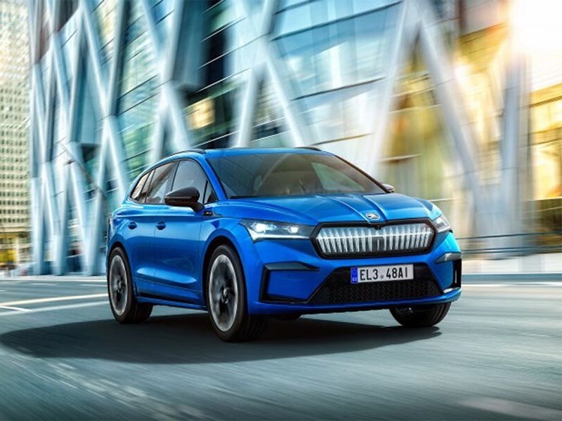 Skoda представляет спортивный электрический кроссовер