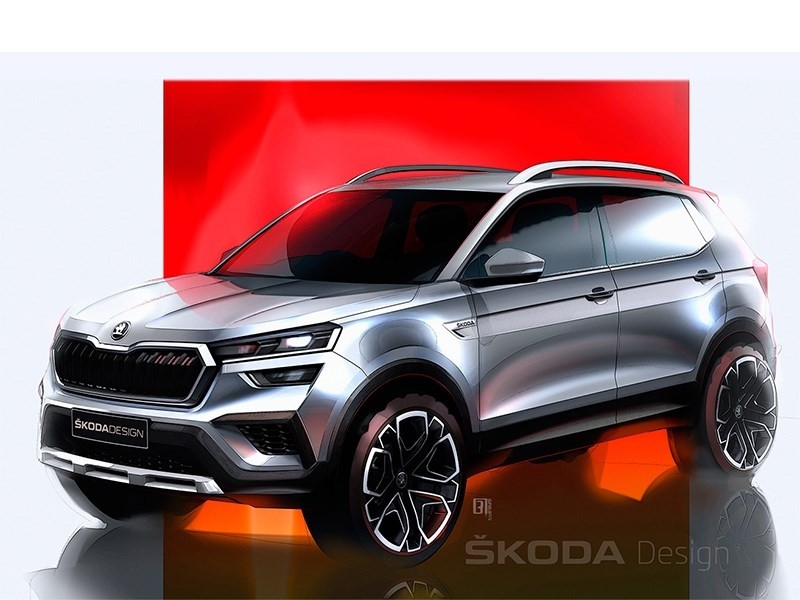 Дизайн Skoda Kushaq раскрыт