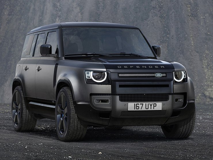 Новый Land Rover Defender дождался нового мотора V8