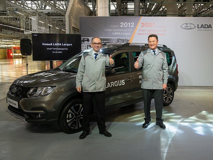 АВТОВАЗ представил новый LADA Largus 1 АВТОВАЗ представил новый LADA Largus
