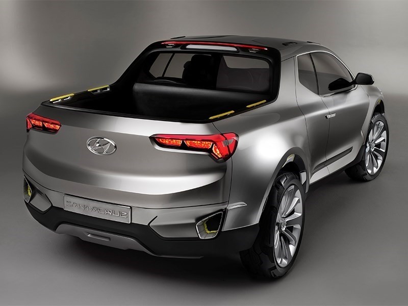 Hyundai начал тестировать серийную версию пикапа Santa Cruz
