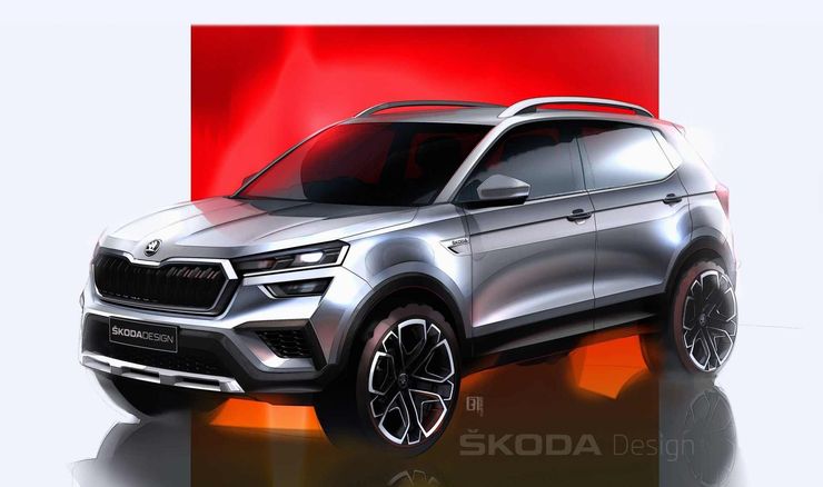 Skoda продолжает раскрывать секреты недорогого кроссовера Kushaq