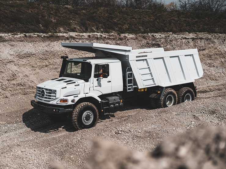 Вместо «Урала»: представлен грузовой внедорожник Mercedes-Benz Zetros