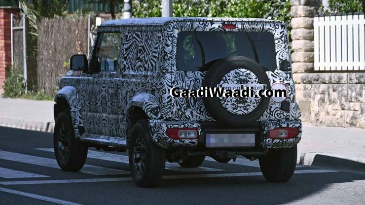 Удлиненный Suzuki Jimny впервые замечен на тестах