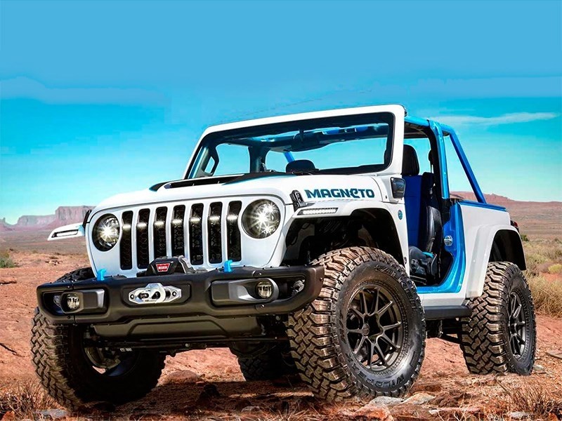 Jeep представил несколько интересных концептов на базе Wrangler