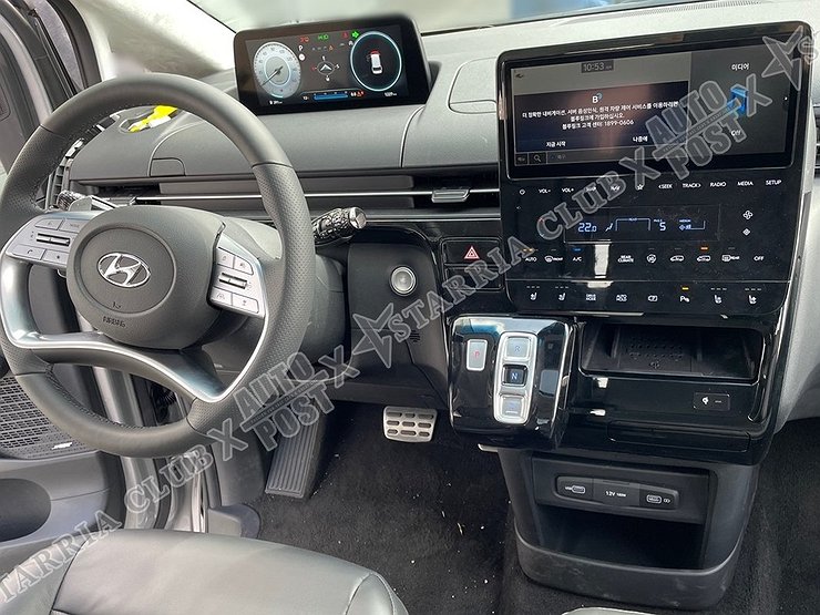 Рассекречен интерьер и моторы новейшей Hyundai Staria