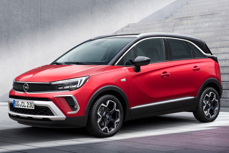 В России начались продажи нового кроссовера Opel Crossland