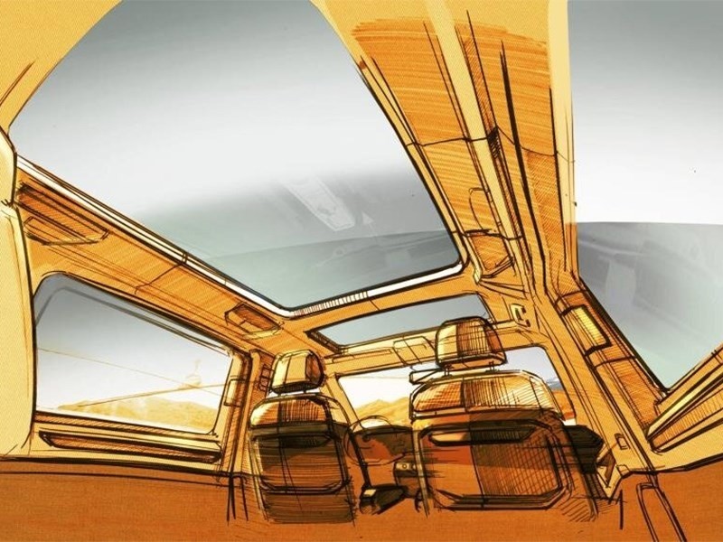 Volkswagen раскрыл салон Multivan