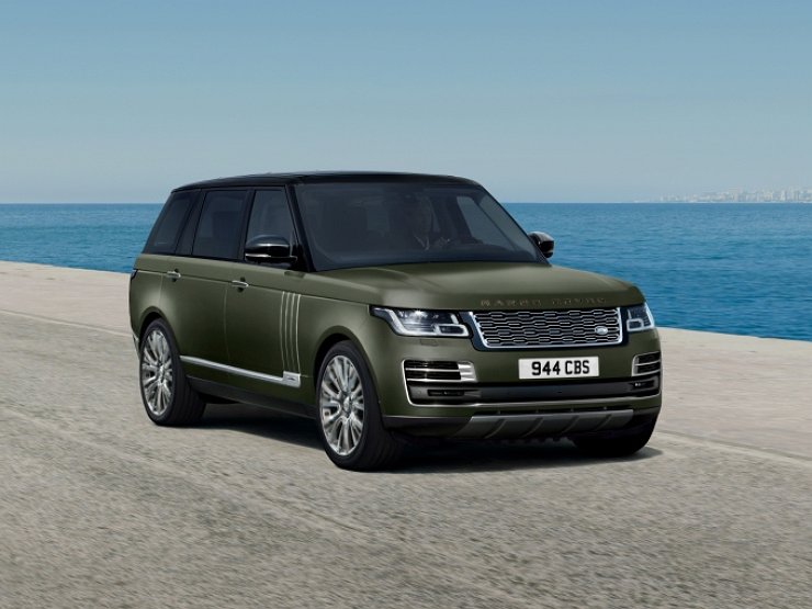 В Россию привезли отделанный медью Range Rover Ultimate