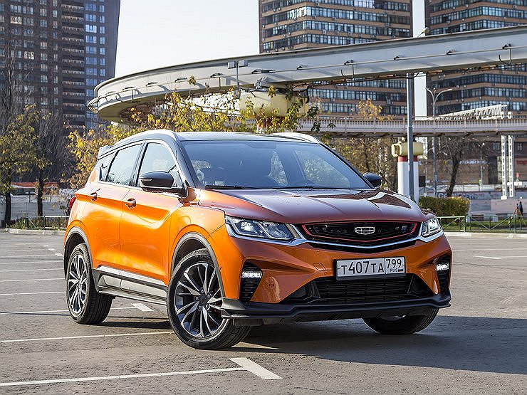 Geely предложила в России «вкусные» условия для покупки кроссоверов