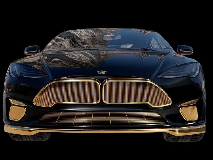 Российская компания сделала самый дорогой тюнинг Tesla