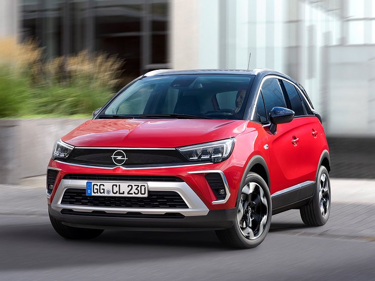 В России начались продажи нового кроссовера Opel Crossland