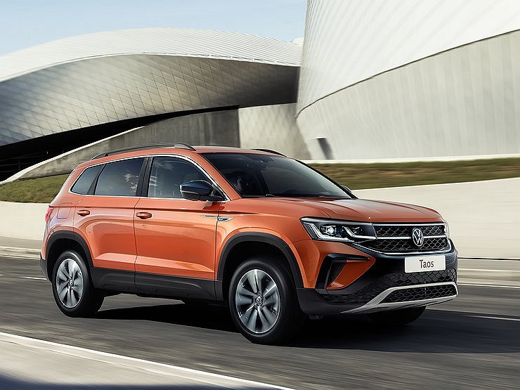 Объявлена дата дебюта новейшего кроссовера Volkswagen Taos в России