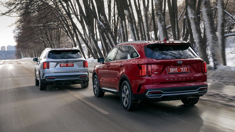 Определяем наименее конфликтный вариант Kia Sorento