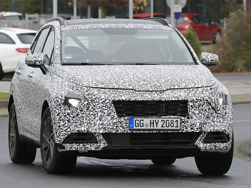 Новый Sportage вышел на тесты