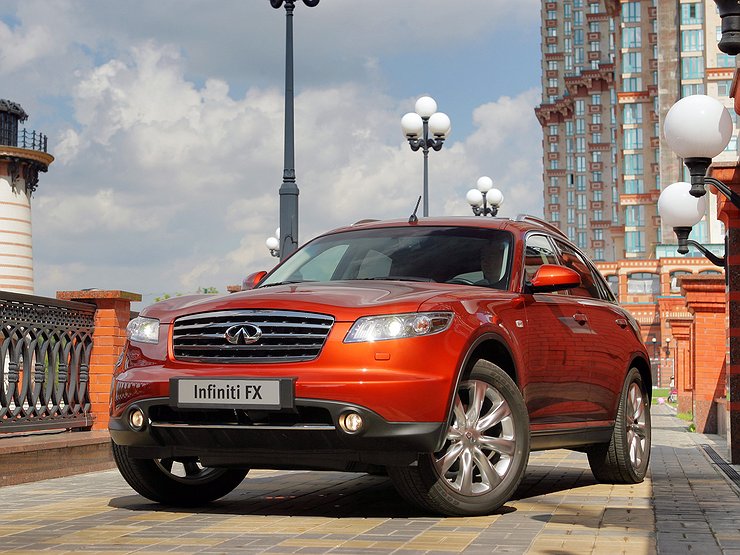 Infiniti бесплатно отремонтирует кроссоверы FX