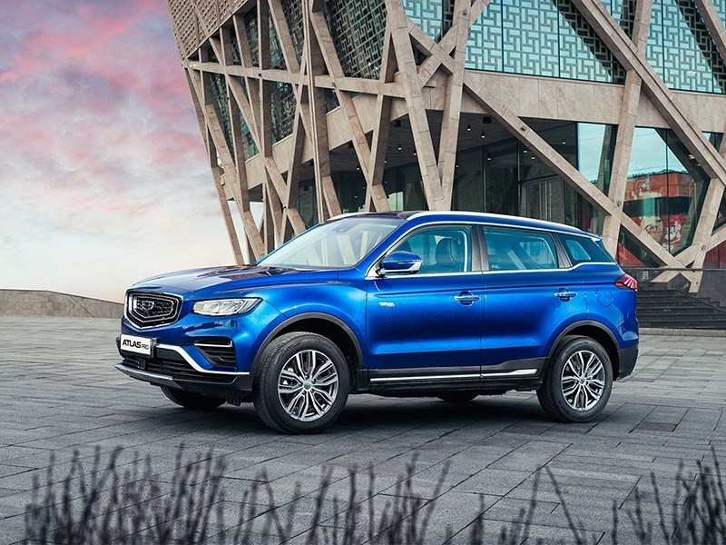 Geely раскрыла характеристики российского Atlas Pro
