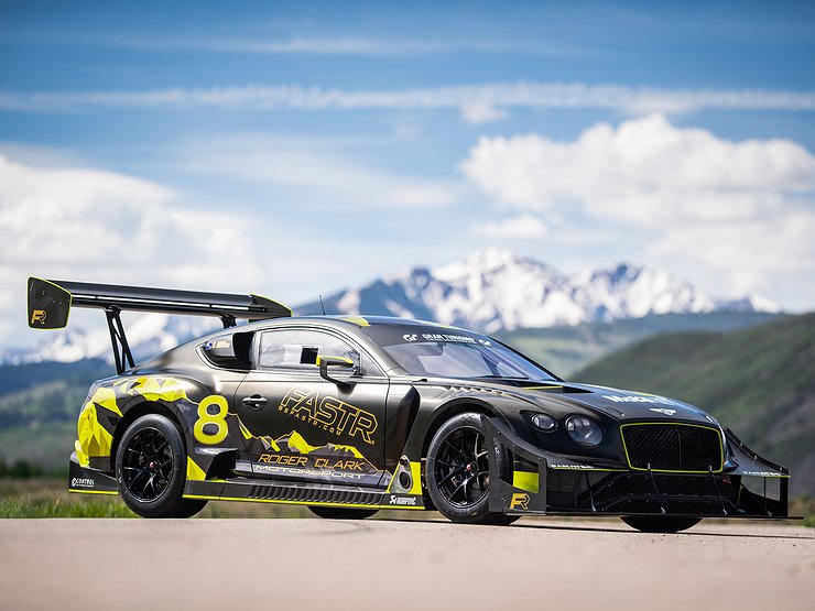 В Bentley рассказали, как устроен бескомпромиссный Continental GT3 Pikes Peak