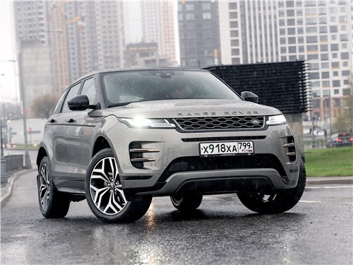 Тест-драйв Land Rover Range Rover Evoque (поколение II) — Range Rover Evoque и переходы с аллюра на аллюр