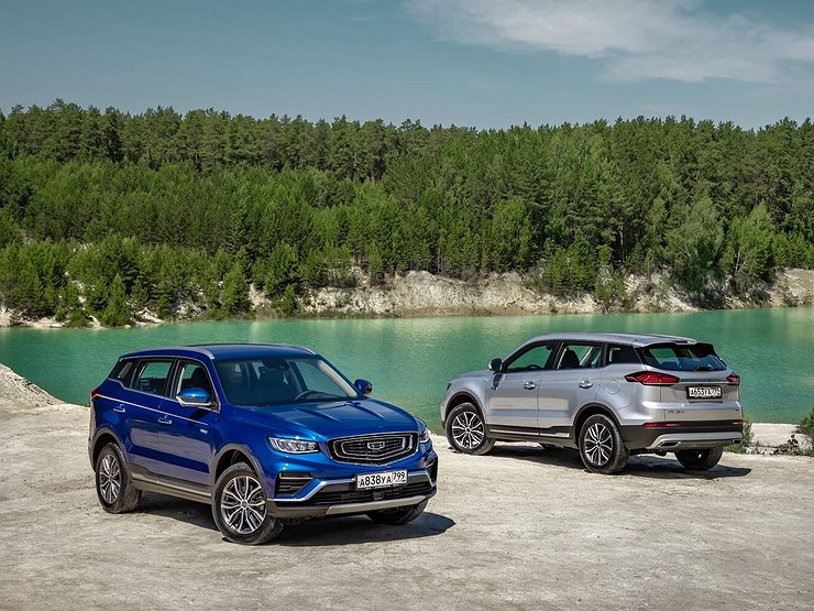 Geely привезет в Россию дешевые переднеприводные версии кроссовера Atlas Pro