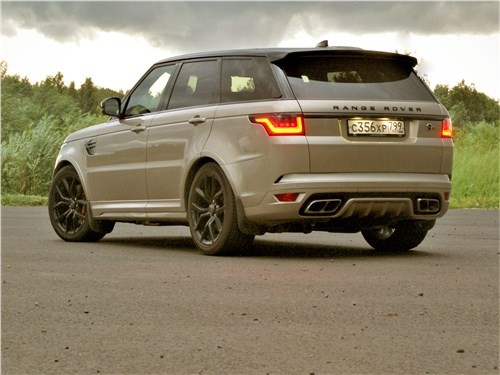 Range Rover Sport SVR: роскошно, быстро и дорого