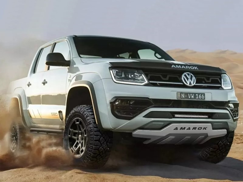 Volkswagen Amarok подготовят к серьезному бездорожью