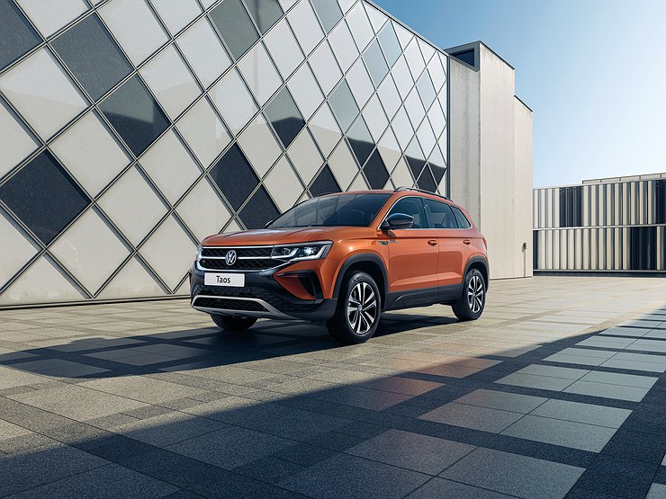 Volkswagen назвал российские цены «бюджетного» кроссовера Taos