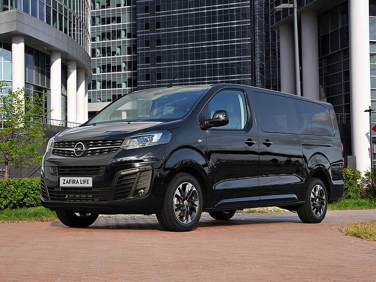 Микроавтобусы Opel Zafira Life и фургоны Opel Vivaro получили полный привод