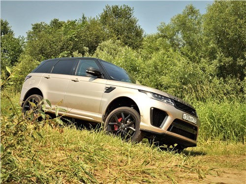 Range Rover Sport SVR: роскошно, быстро и дорого