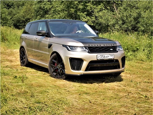 Range Rover Sport SVR: роскошно, быстро и дорого