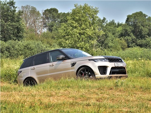Range Rover Sport SVR: роскошно, быстро и дорого