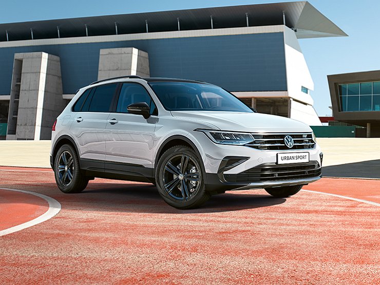 Volkswagen Tiguan превратился в спортивный городской кроссовер