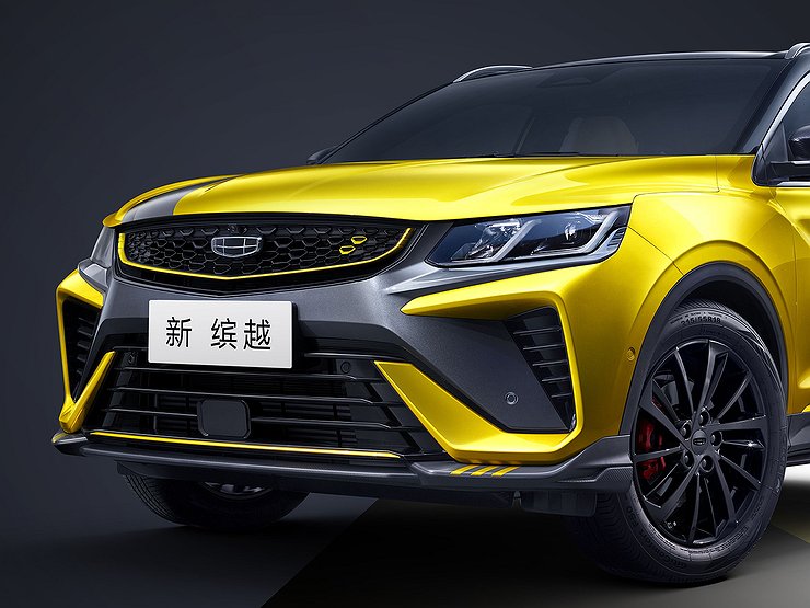 У Geely Coolray появился «икс-фейс», похожий на автомобили LADA