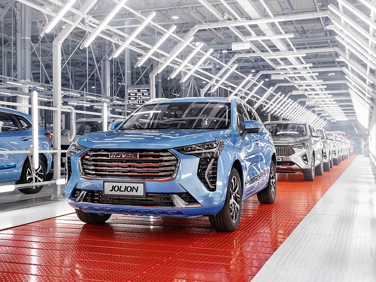 В России начались продажи полноприводных кроссоверов Haval Jolion
