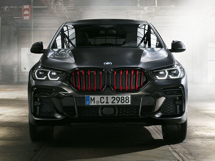Для BMW X5 и X6 начали предлагать красные «ноздри»