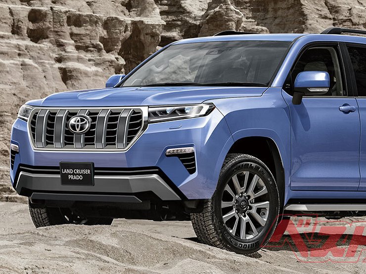 Свежие подробности о новом поколении Toyota Land Cruiser Prado