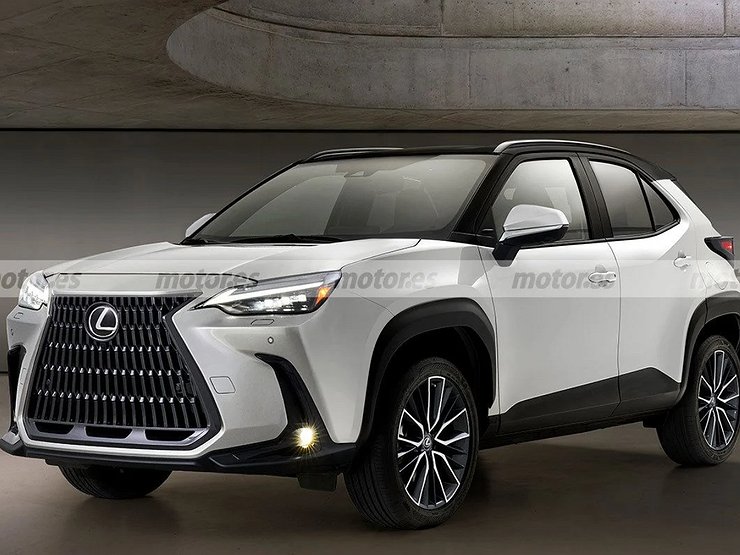 В Сети появились первые изображения новейшего кроссовера Lexus LBX