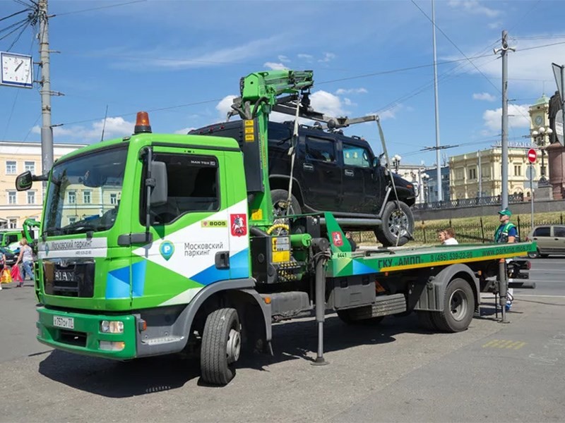 Названы самые эвакуируемые марки автомобилей в Москве