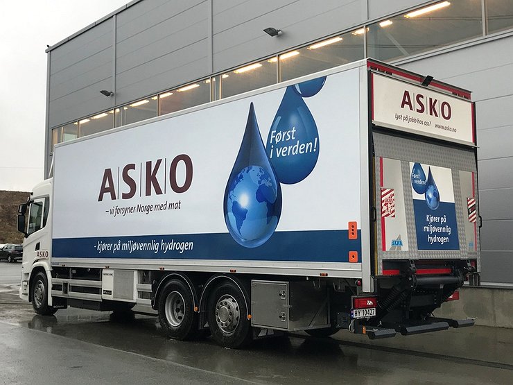 Scania выкатила водородный грузовик на дороги общего пользования