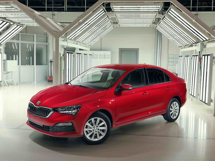 Skoda выпустила в России юбилейный Rapid