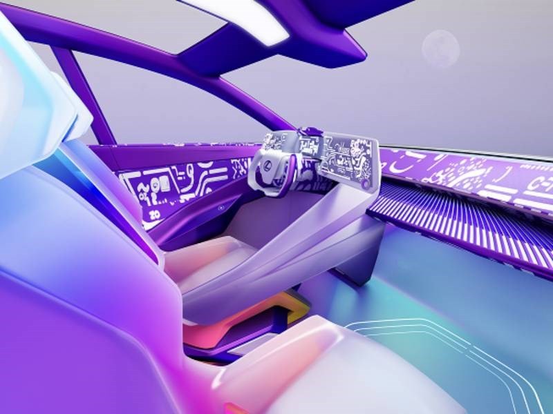 Lexus представил концептуальный интерьер LF-Z 1 Lexus представил концептуальный интерьер LF-Z