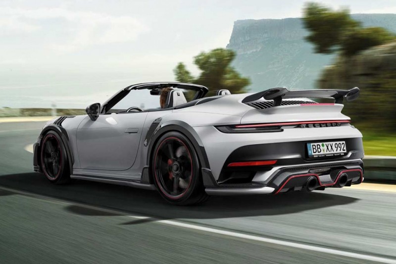 Кабриолет Porsche 911 Turbo получил модификацию GTstreet R от ателье TechArt