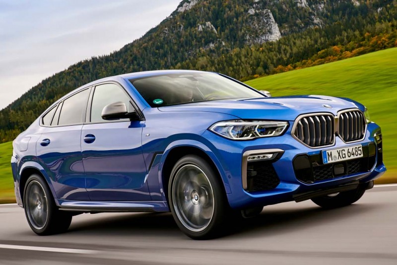 BMW X6 2021: купеобразный кроссовер в новом кузове G06